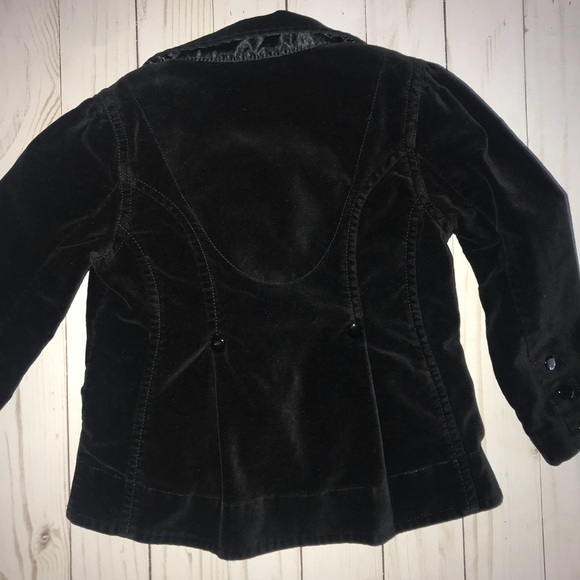 ⭐️ Guess 4T velvet fitted tailored coat jacket - Picture 4 of 4